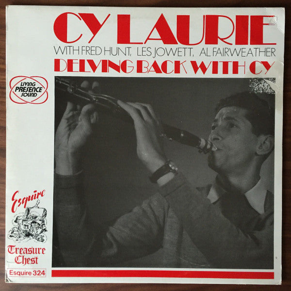Front cover of Cy Laurie – Delving Back With Cy, Esquire Treasure Chest, UK, 1986