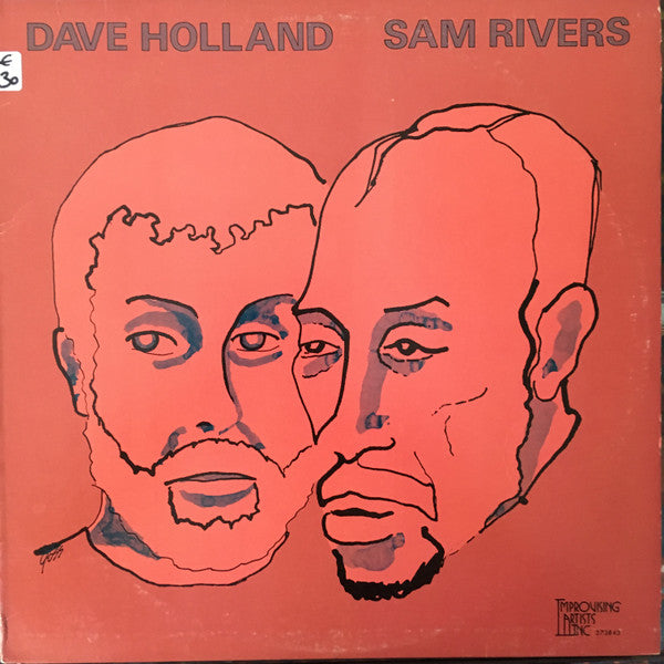 Front cover of Dave Holland / Sam Rivers – Dave Holland / Sam Rivers, Improvising Artists Inc., US, 1976