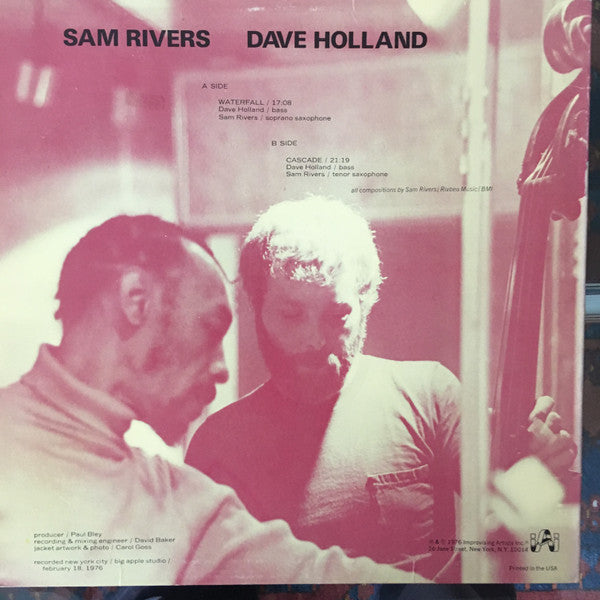 Dave Holland / Sam Rivers – Dave Holland / Sam Rivers, image 2