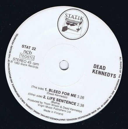 Dead Kennedys – Bleed For Me, image 3