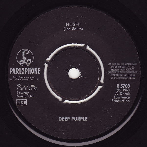 Deep Purple – Hush / One More Rainy Day, image 3