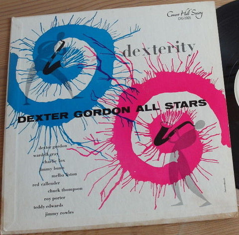 Front cover of Dexter Gordon All Stars – Dexterity, Concert Hall Society, US, 1955