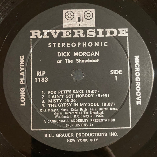 Dick Morgan – Dick Morgan At The Showboat, image 3
