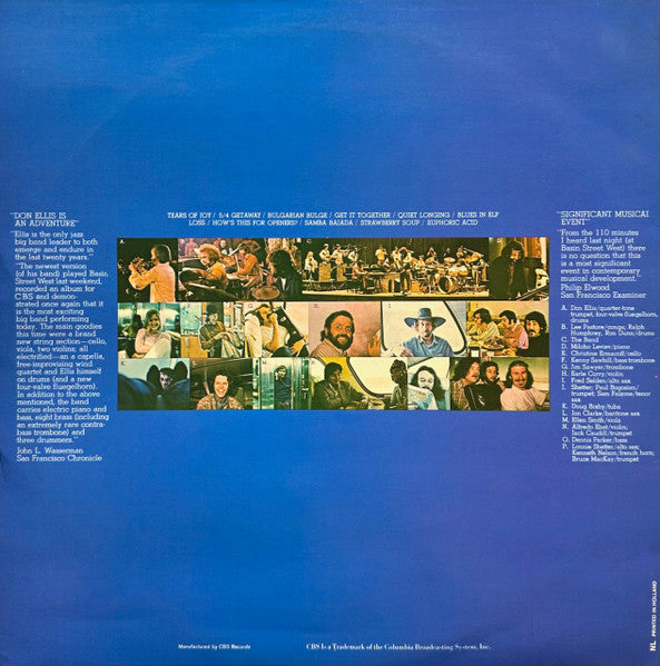 Don Ellis – Tears Of Joy, image 4