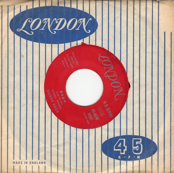 Front cover of Duane Eddy – Pepe / Lost Friend, London Records, Sweden, 1960