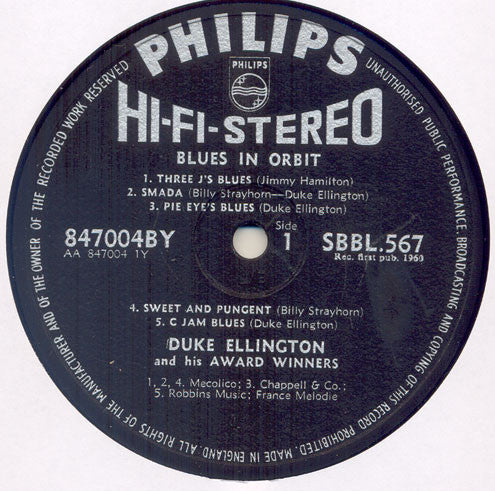Duke Ellington – Blues In Orbit, image 2