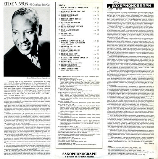 Eddie Vinson – Mr. Cleanhead Steps Out, image 2