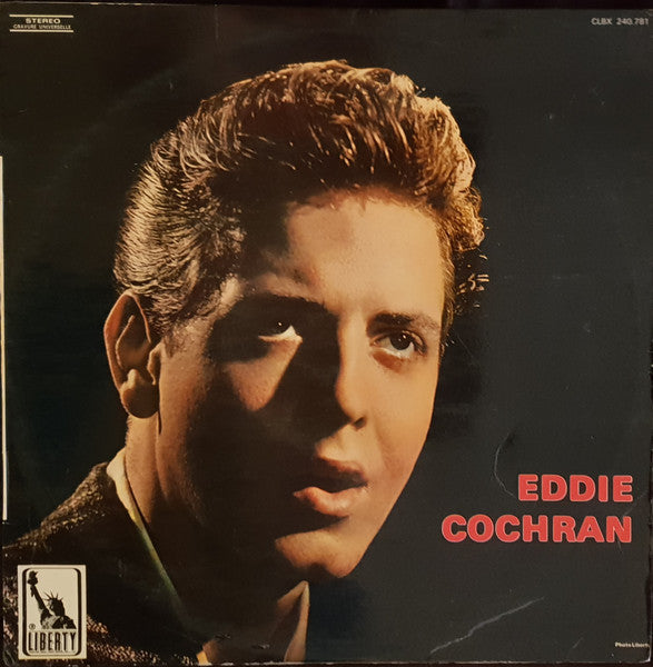 Front cover of Eddie Cochran – C'Mon Everybody, Liberty, France, 1968