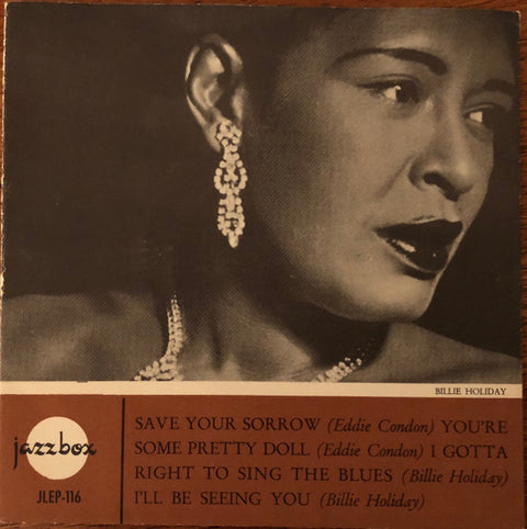 Front cover of Eddie Condon / Billie Holiday – Untitled, Jazzbox, Sweden