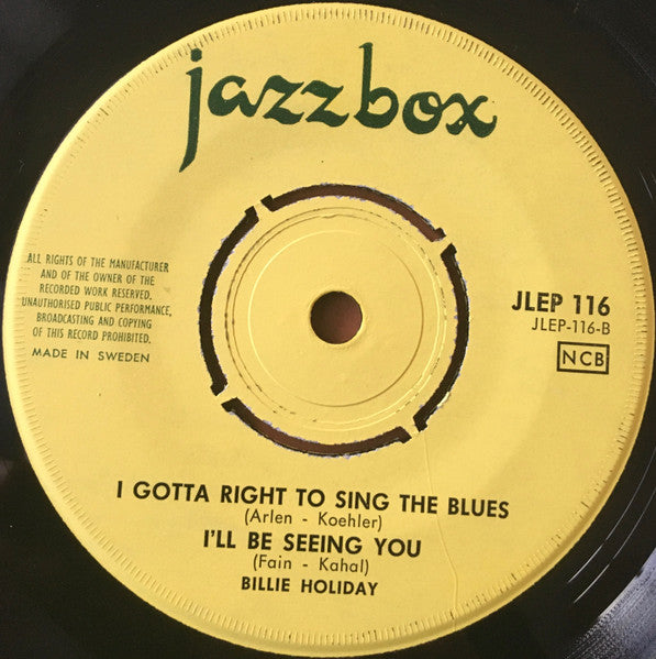 Eddie Condon / Billie Holiday – Untitled, image 4