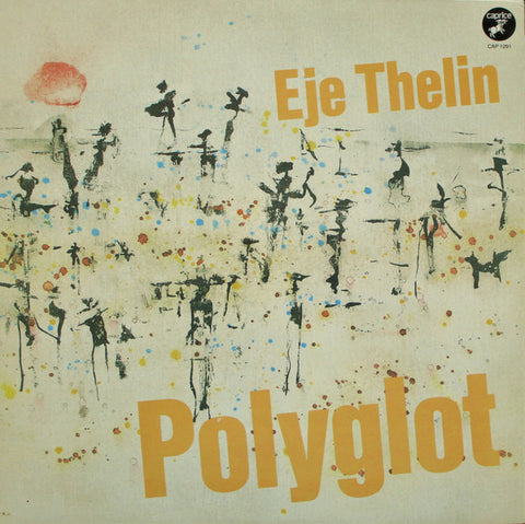 Front cover of Eje Thelin – Polyglot, Caprice Records, Sweden, 1983