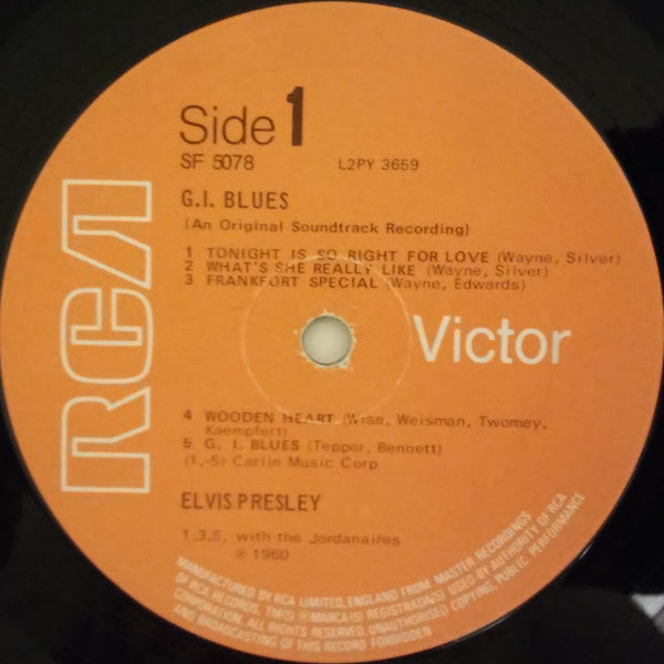 Elvis Presley – G.I. Blues, image 3