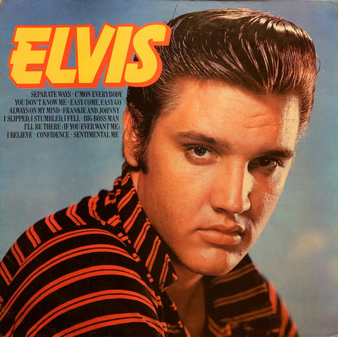 Front cover of Elvis – Elvis, IMP, UK, 1980