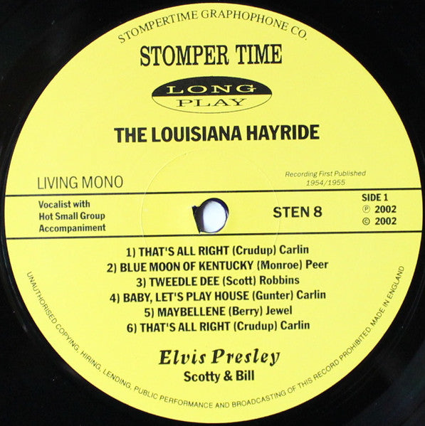 Elvis Presley – At The Louisiana Hayride 1954-56, image 3