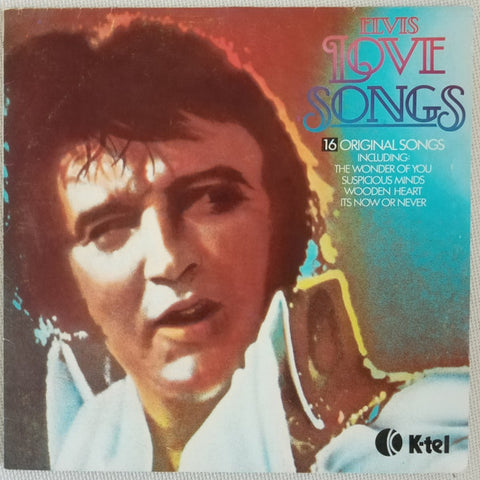 Front cover of Elvis – Elvis Love Songs (16 Original Songs), K-Tel, Finland, 1979