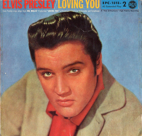 Front cover of Elvis Presley – Loving You Vol.2, RCA, Germany, 1957