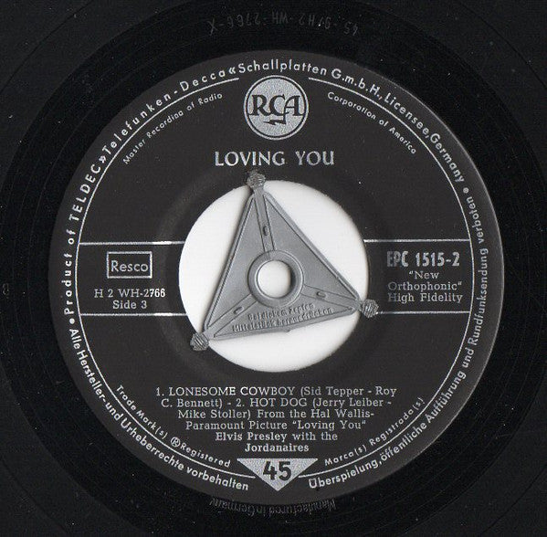 Elvis Presley – Loving You Vol.2, image 3