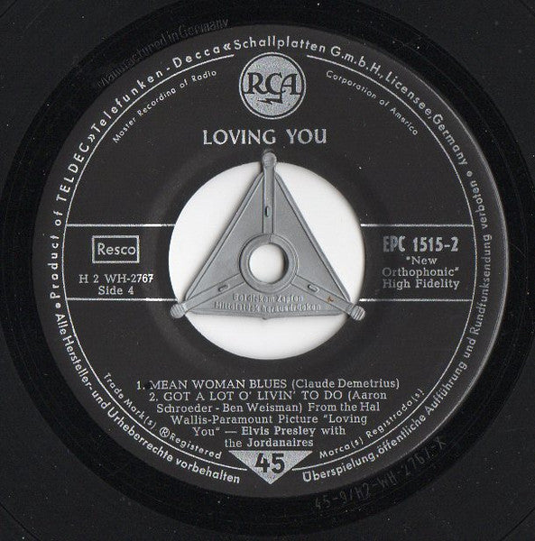 Elvis Presley – Loving You Vol.2, image 4