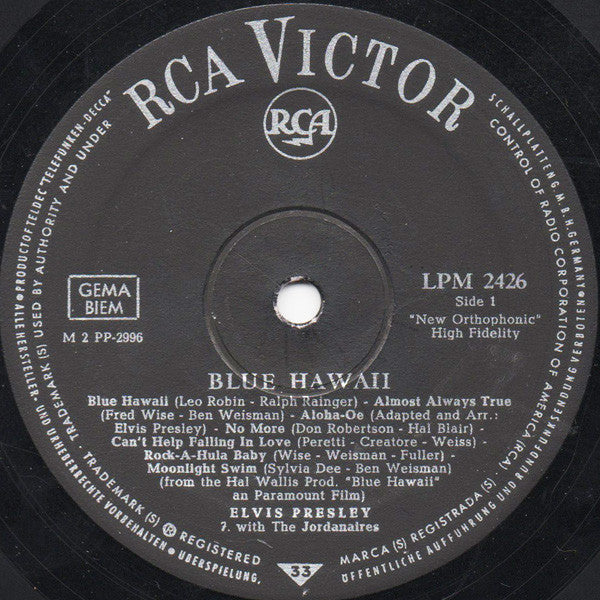 Elvis Presley – Blue Hawaii, image 3