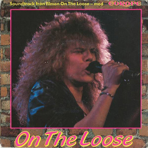Front cover of Europe – On The Loose, Epic, Sweden, 1985