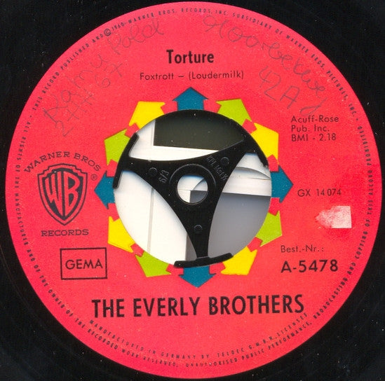 The Everly Brothers – Gone, Gone, Gone / Torture, image 3
