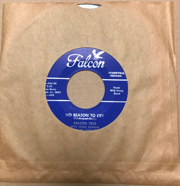 Falcon Trio With Doug Oldham And His Dixie Six / Charles Bellamy With Doug Oldham And His Dixie Six – No Reason To Cry / The Love You Have For Me, image 3