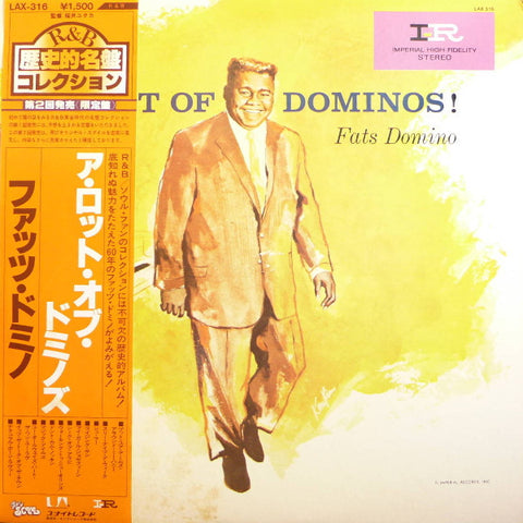 Front cover of Fats Domino – ...A Lot Of Dominos !, Imperial, Japan, 1978