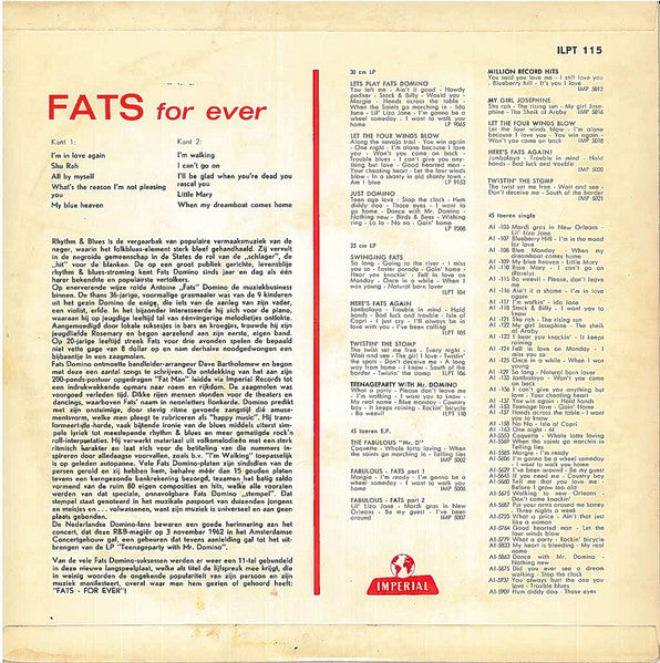 Fats Domino – Fats For Ever, image 2