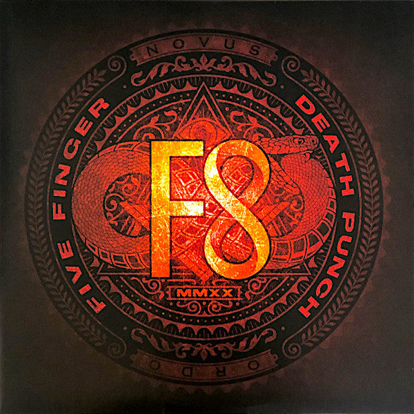 Front cover of Five Finger Death Punch – F8, Better Noise Music, US, 2020