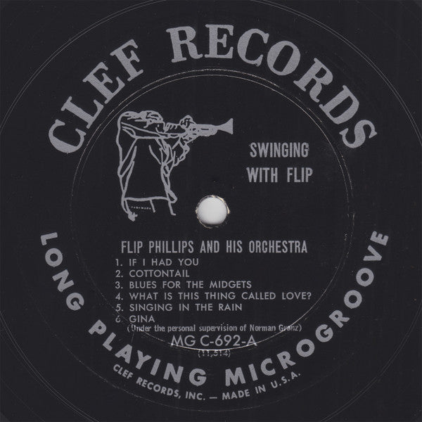Flip Phillips And His Orchestra – Swinging With Flip, image 3