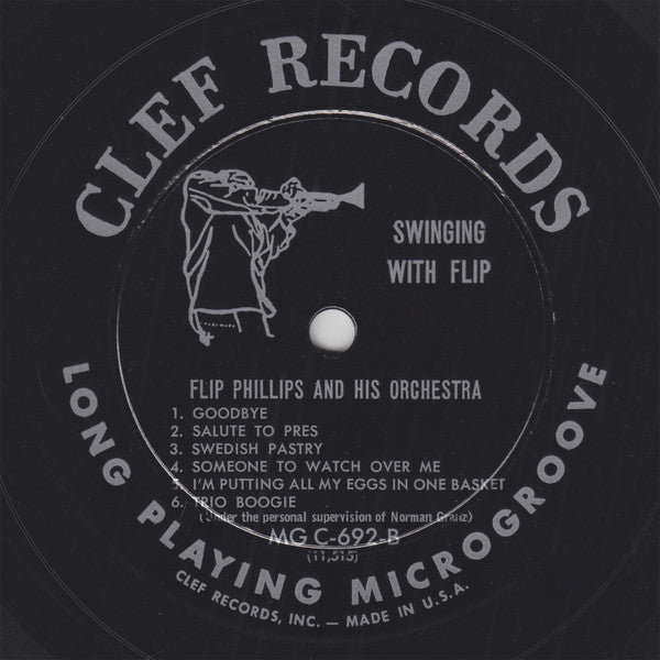 Flip Phillips And His Orchestra – Swinging With Flip, image 4