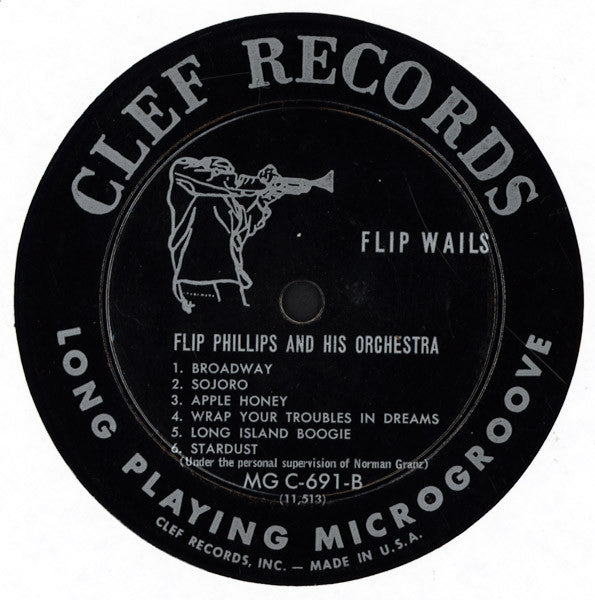 Flip Phillips And His Orchestra – Flip Wails, image 4