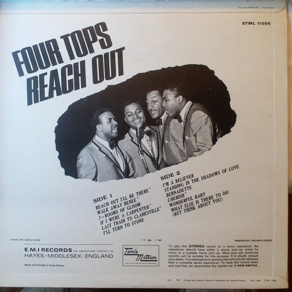 The Four Tops – Four Tops Reach Out, image 2