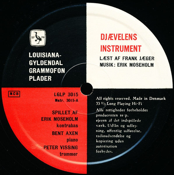 Frank Jæger – Djævelens Instrument - Jægerviser - Digte, image 3