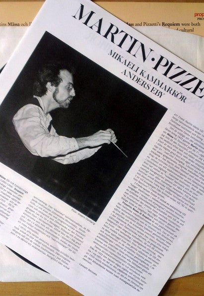 Frank Martin, Ildebrando Pizzetti, Mikaeli Kammarkör, Anders Eby – Frank Martin: Messe für Doppelchor, Ildebrando Pizzetti: Messa di Requiem, image 4