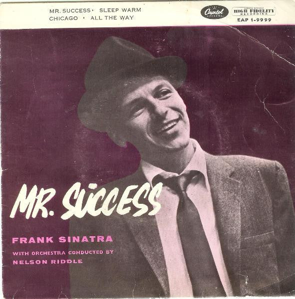 Front cover of Frank Sinatra – Mr. Success, Capitol Records, Denmark