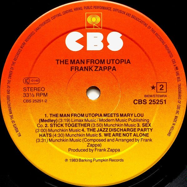 Zappa – The Man From Utopia, image 4