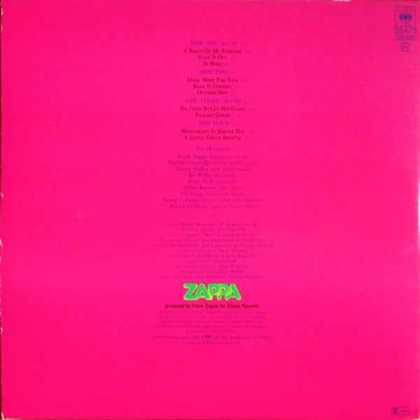 Frank Zappa – Joe's Garage Acts II & III, image 4