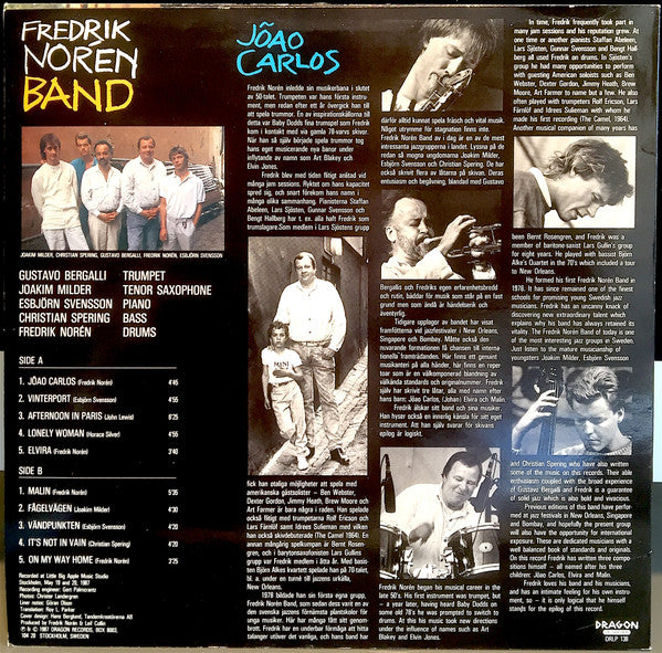 Fredrik Norén Band – Joao Carlos, image 2