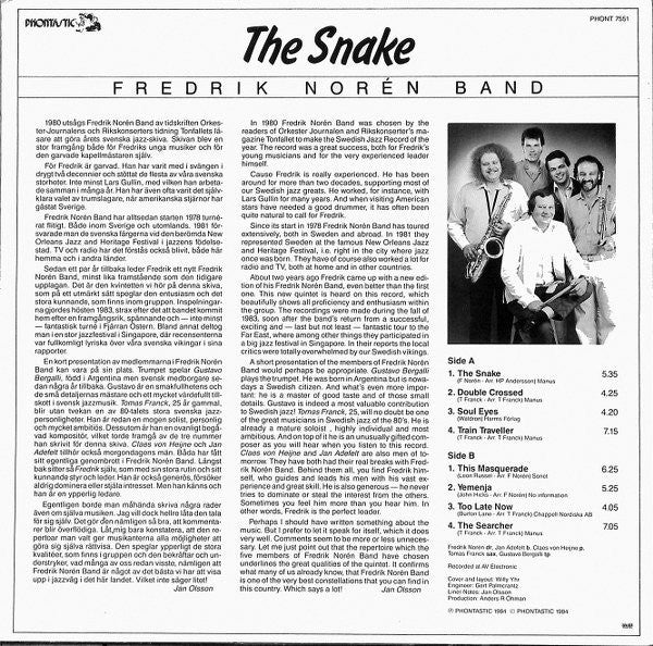 Fredrik Norén Band – The Snake, image 2