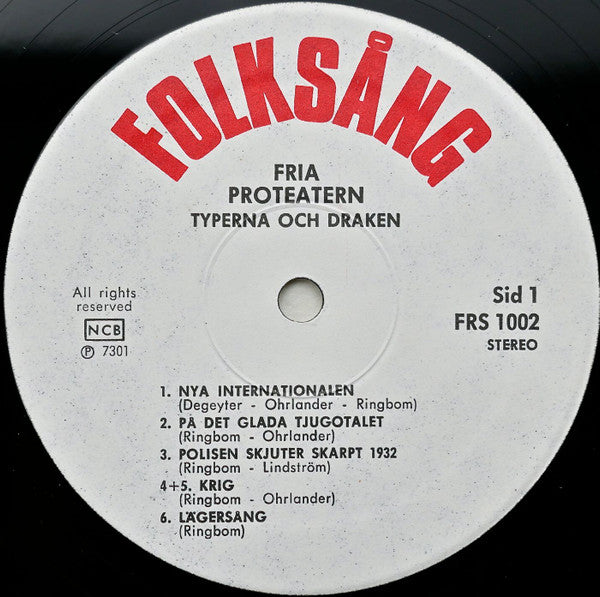 Fria Proteatern – Typerna Och Draken, image 3
