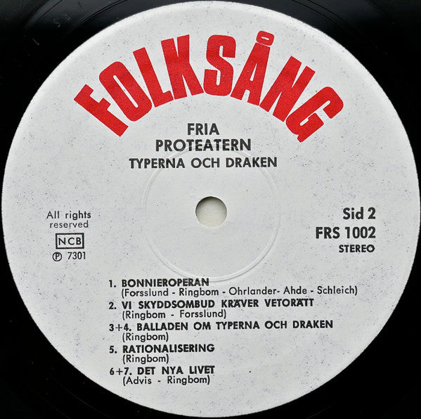 Fria Proteatern – Typerna Och Draken, image 4