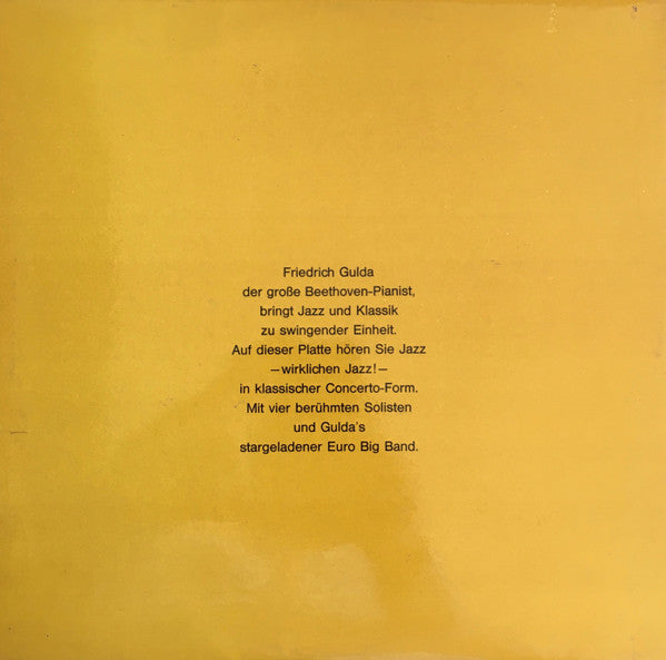 Friedrich Gulda - Jay Jay Johnson / Freddie Hubbard / Sahib Shihab – Music For 4 Soloists And Band No.1, image 4