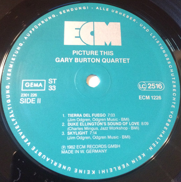 Gary Burton Quartet – Picture This, image 4