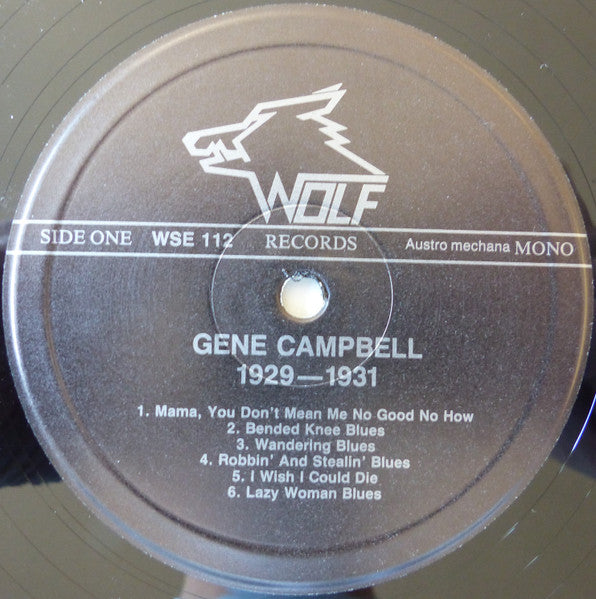 Gene Campbell – Gene Campbell 1929-1931 Texas Blues Pioneer, image 3
