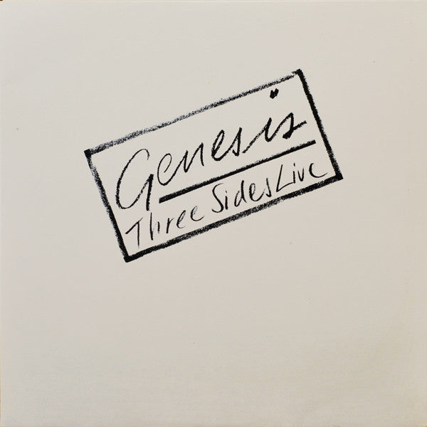 Front cover of Genesis – Three Sides Live, Vertigo, Scandinavia, 1982