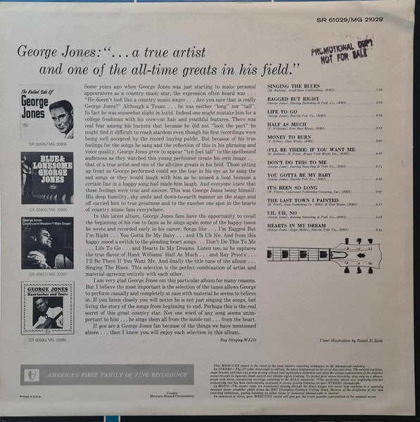 George Jones – Singing The Blues, image 2