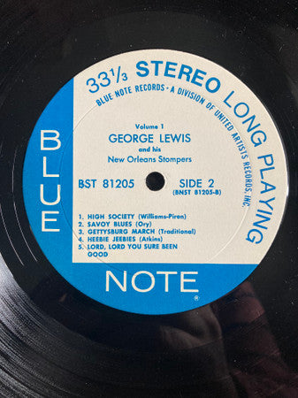 George Lewis And His New Orleans Stompers – George Lewis And His New Orleans Stompers (Volume 1), image 4