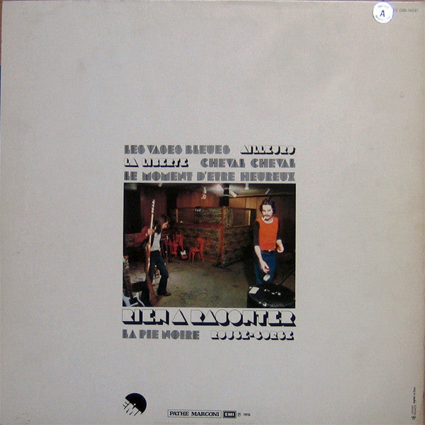 Manset – Rien À Raconter, image 2