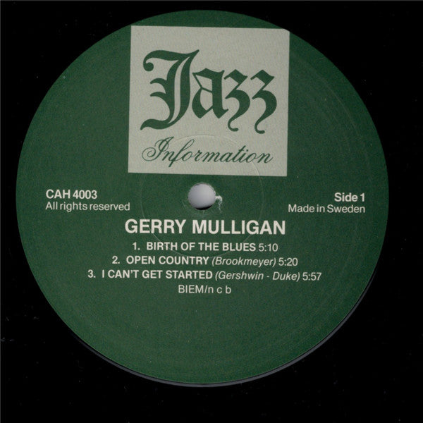 Gerry Mulligan – In Sweden, image 3